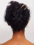 Metal French Hair Pin - Gold-KITSCH-Over the Rainbow