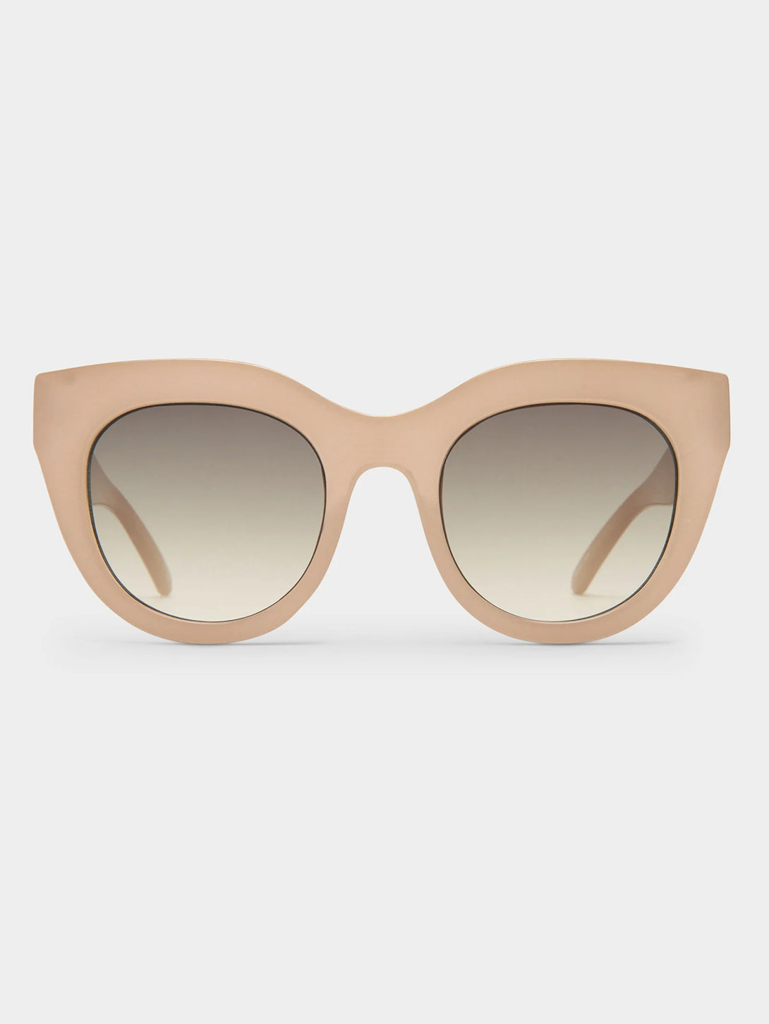 Air Heart Sunglasses - Oatmeal-LE SPECS-Over the Rainbow