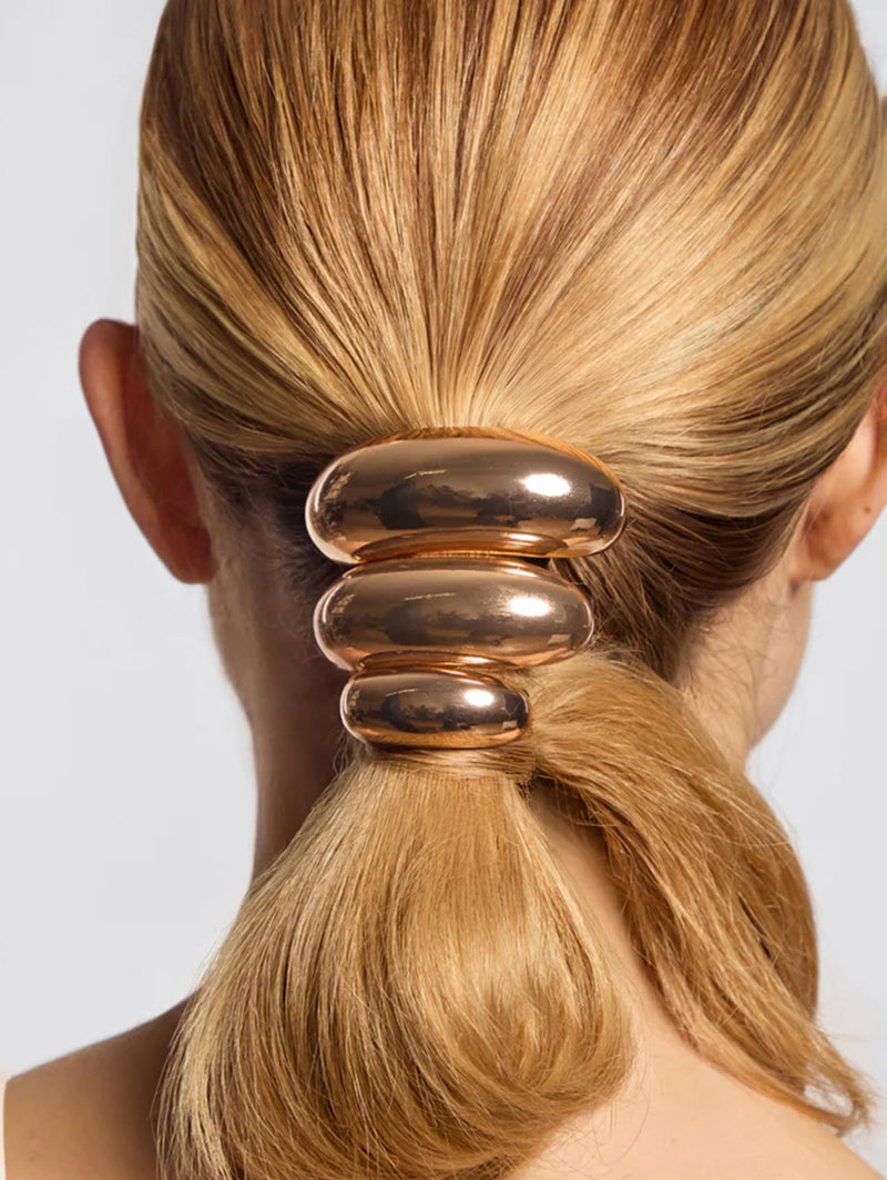 Gold Metal Cloud Cuff - Small