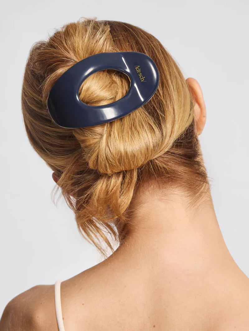 Recycled Large Flat Cloud Clip - Blue Orchid