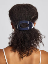 Recycled Large Flat Cloud Clip - Blue Orchid