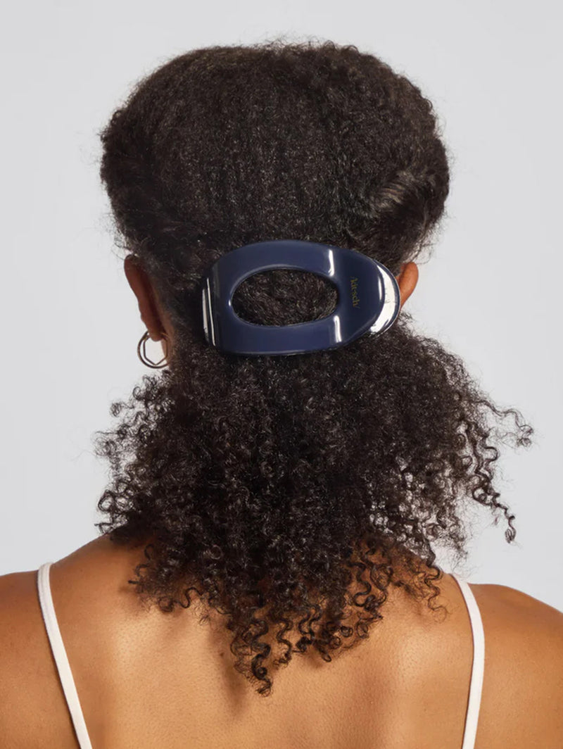 Recycled Large Flat Cloud Clip - Blue Orchid