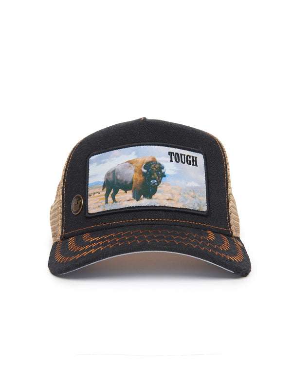 Tough Trucked Hat - Black-GOORIN BROTHERS-Over the Rainbow