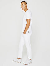 Bryce Crew Neck Tee - True White-AG Jeans-Over the Rainbow