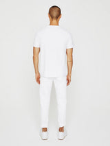 Bryce Crew Neck Tee - True White-AG Jeans-Over the Rainbow