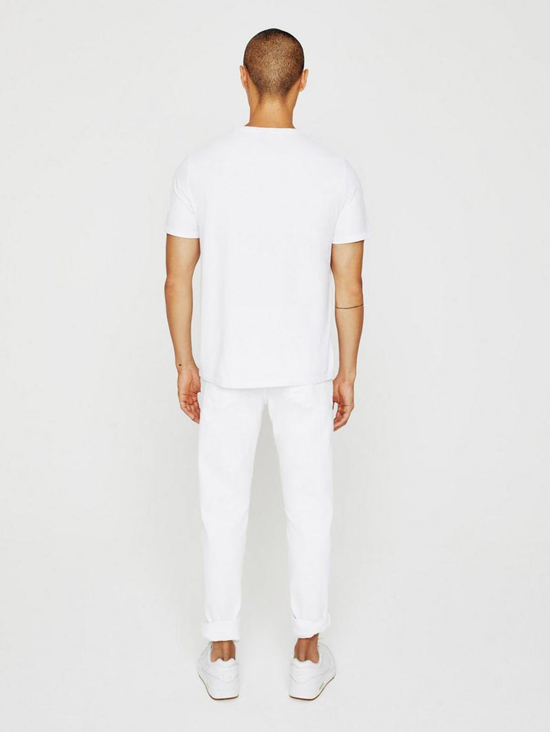 Bryce Crew Neck Tee - True White-AG Jeans-Over the Rainbow