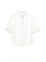 Frani Embroidered Shirt - White
