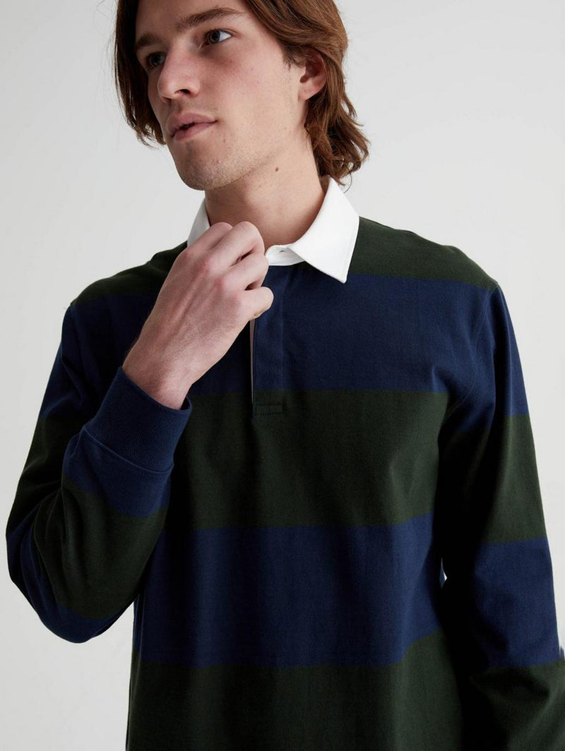 Wade Rugby Top - Deep Forest-AG Jeans-Over the Rainbow