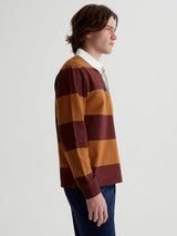 Wade Rugby Top - Dark Plum-AG Jeans-Over the Rainbow
