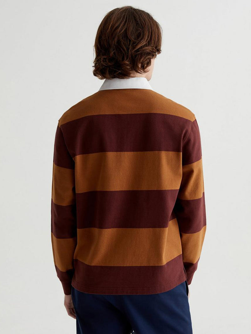 Wade Rugby Top - Dark Plum-AG Jeans-Over the Rainbow