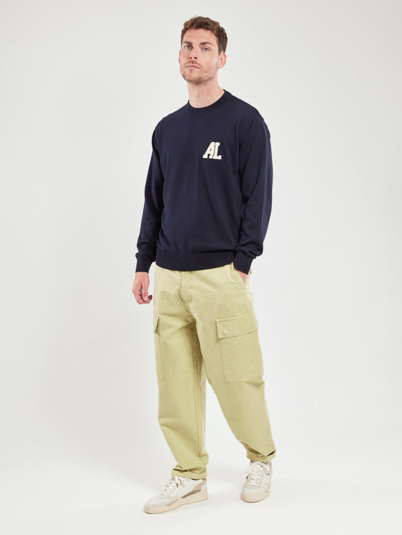 Cotton Chino Pant - Pale Olive-Armor Lux-Over the Rainbow