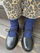 Cottage Socks - Navy