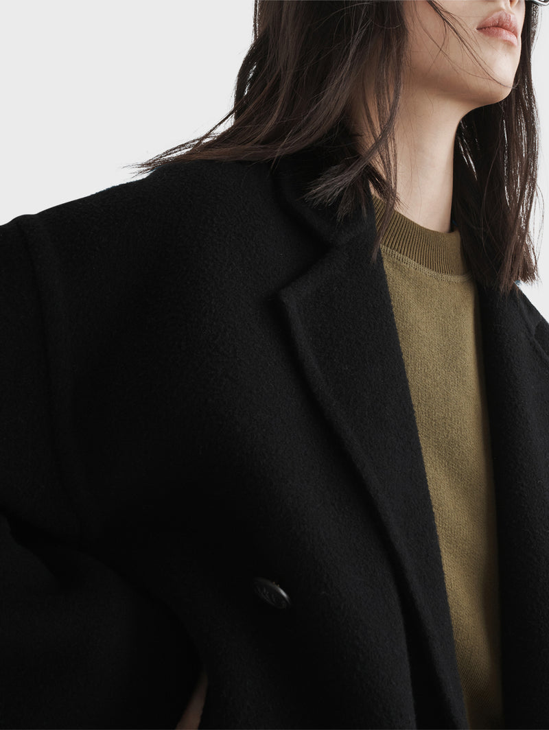 Thea Splittable Coat - Black-RAG + BONE-Over the Rainbow