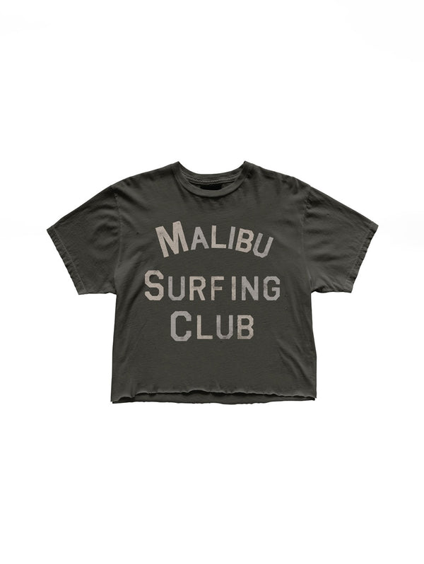 Malibu Surf Club Tee - Vintage Black-Retro Brand Black Label-Over the Rainbow