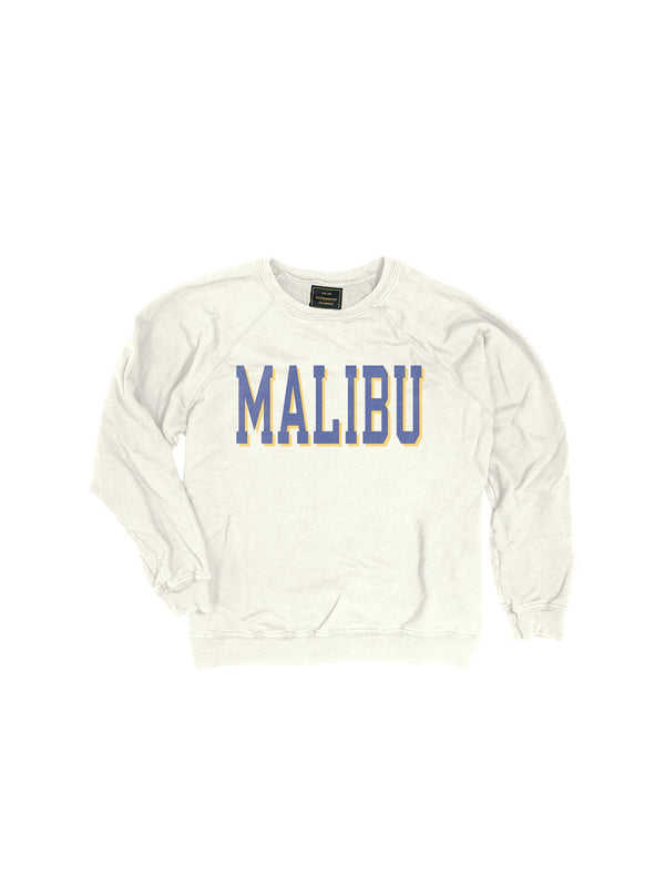Malibu Sweatshirt - Antique White-Retro Brand Black Label-Over the Rainbow