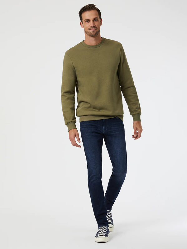 James Skinny Jean - Deep Brushed Feather Blue-Mavi-Over the Rainbow