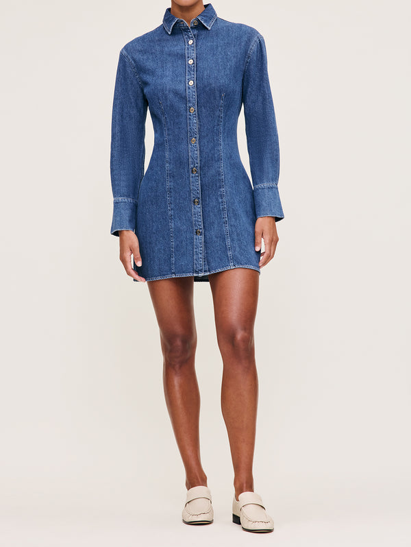 Lisette Shirt Dress - Seagate-DL 1961-Over the Rainbow