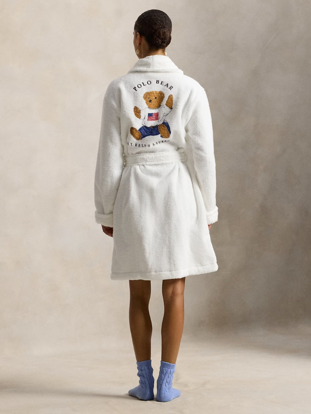Boar Skin Robe POLO BY RALPH LAUREN | Short Bear Robe - American Flag Bear | Over the ...