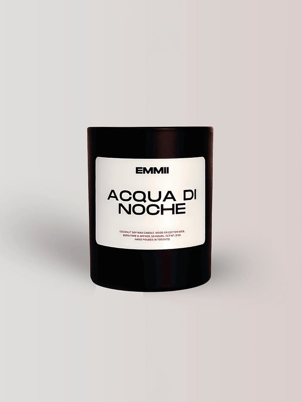 Wood Wick Candle - Acqua Di Noche
