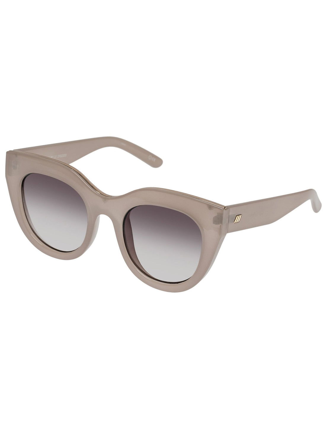 Air Heart Sunglasses - Oatmeal-LE SPECS-Over the Rainbow