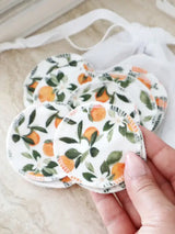 Organic Cotton Rounds - Clementine