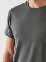 Short Sleeve Iconic Crew Tee - Artichoke-Patrick Assaraf-Over the Rainbow