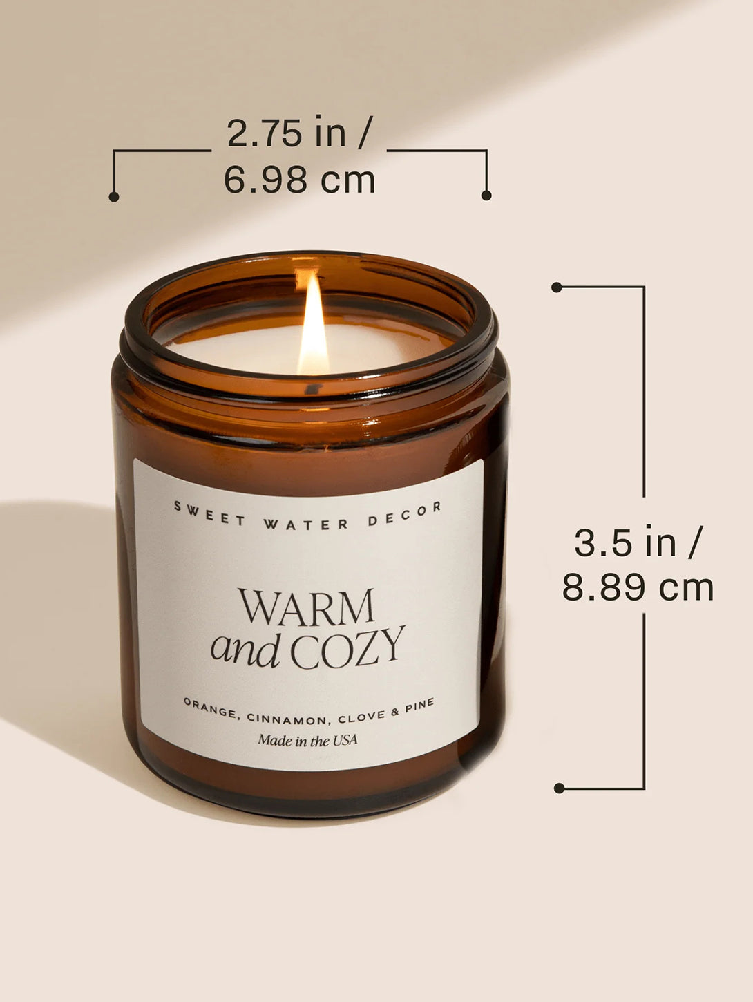 Amber Jar Soy Candle - Luxury Getaway-SWEET WATER DECOR-Over the Rainbow