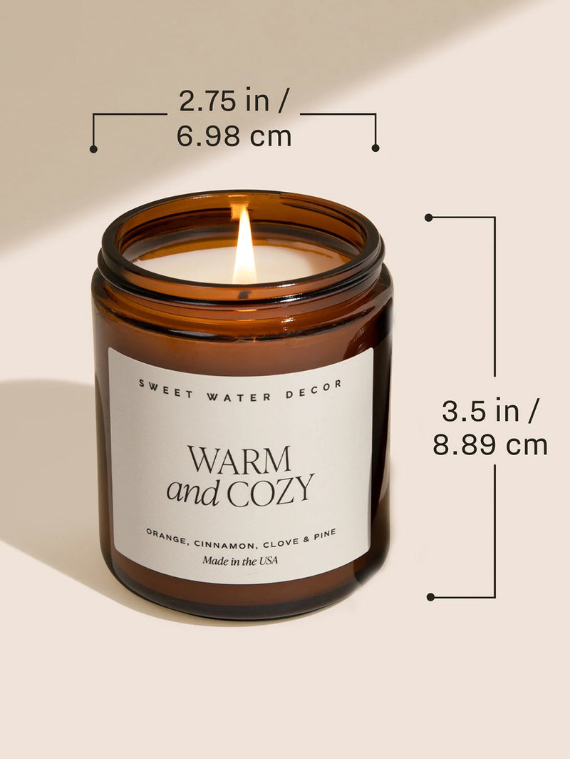 Amber Jar Soy Candle - Sunday Brunch-SWEET WATER DECOR-Over the Rainbow