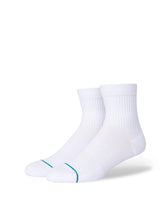 Icon Quarter Sock 3 Pack - White