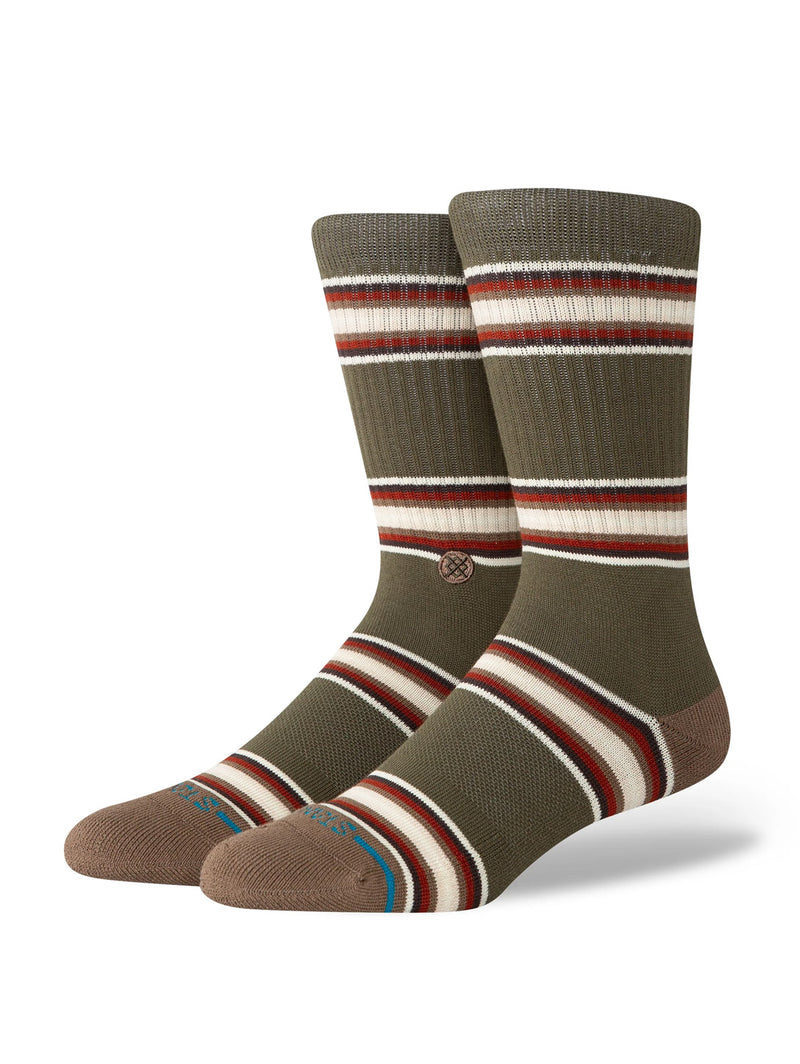 Hill Top Crew Sock - Dark Green