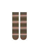Hill Top Crew Sock - Dark Green