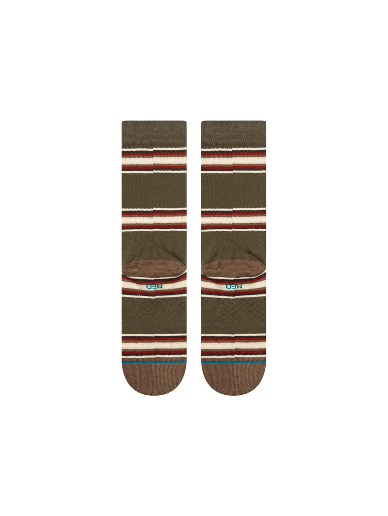Hill Top Crew Sock - Dark Green