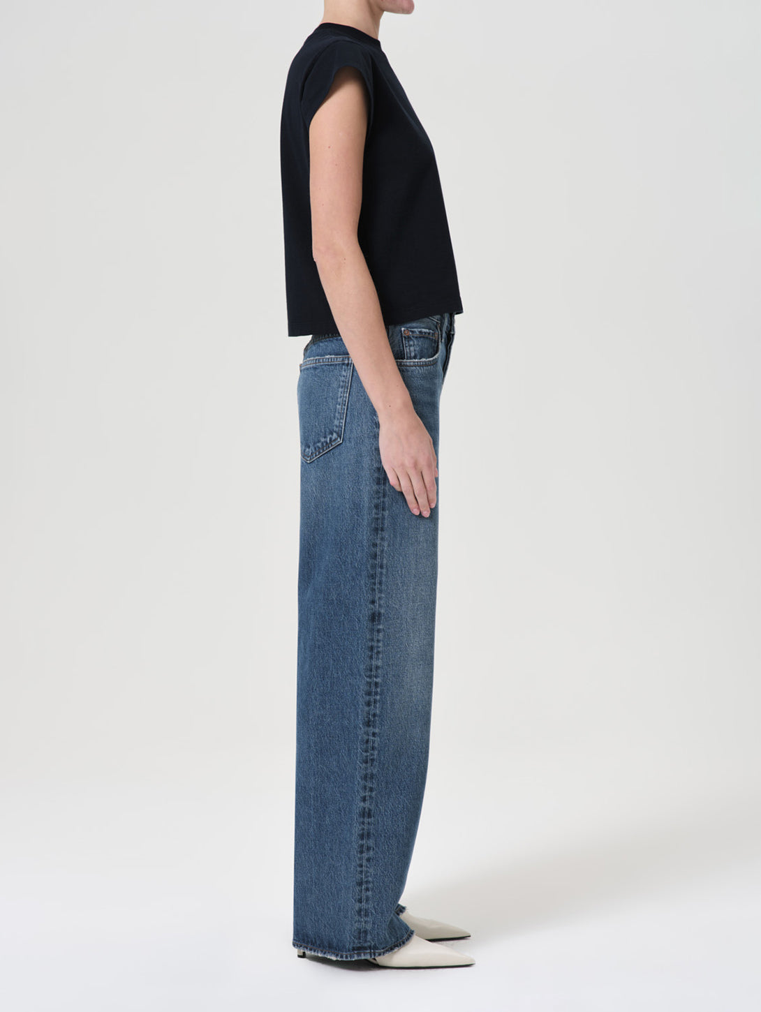 【送料&関税込】AGOLDE Low Slung Puddle Straight Leg Jeans AGOLDE Low Slung Puddle low-rise jeans | NET-A-PORTER