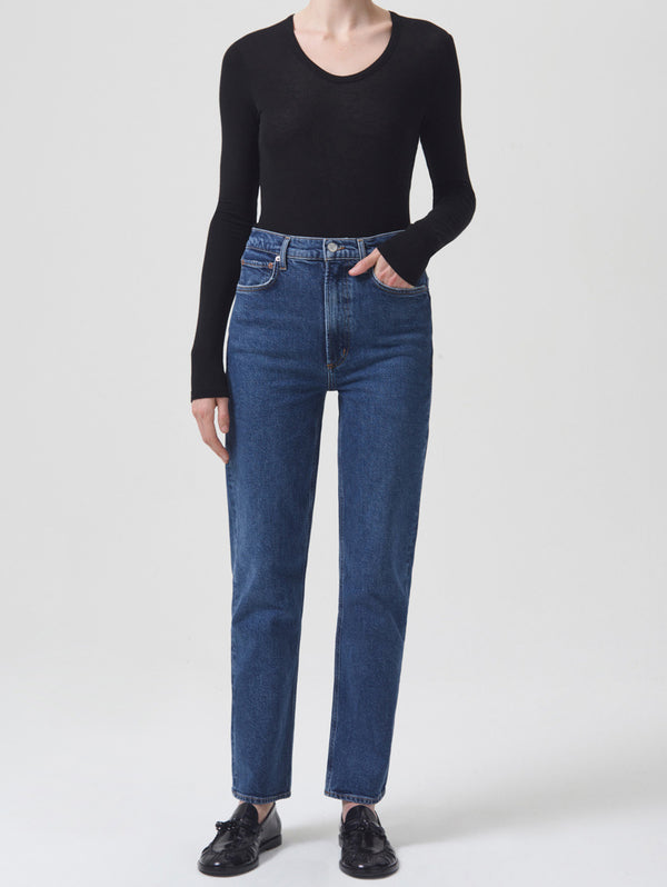 Stove Pop High Rise Jean - Aspire-AGOLDE-Over the Rainbow
