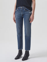 Kye Mid Rise Straight Crop Jean - Notion-AGOLDE-Over the Rainbow