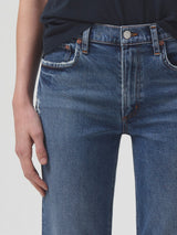 Kye Mid Rise Straight Crop Jean - Notion-AGOLDE-Over the Rainbow