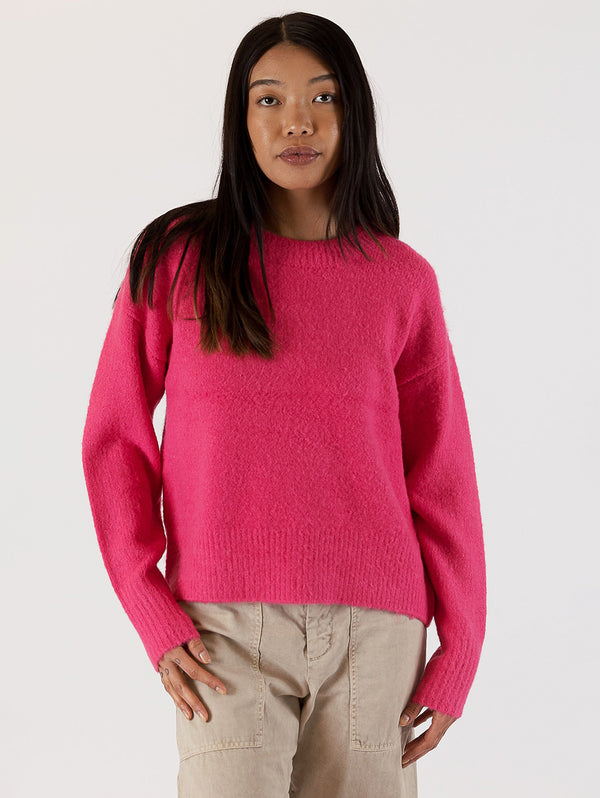 Ajax Crew Neck Sweater-LYLA+LUXE-Over the Rainbow