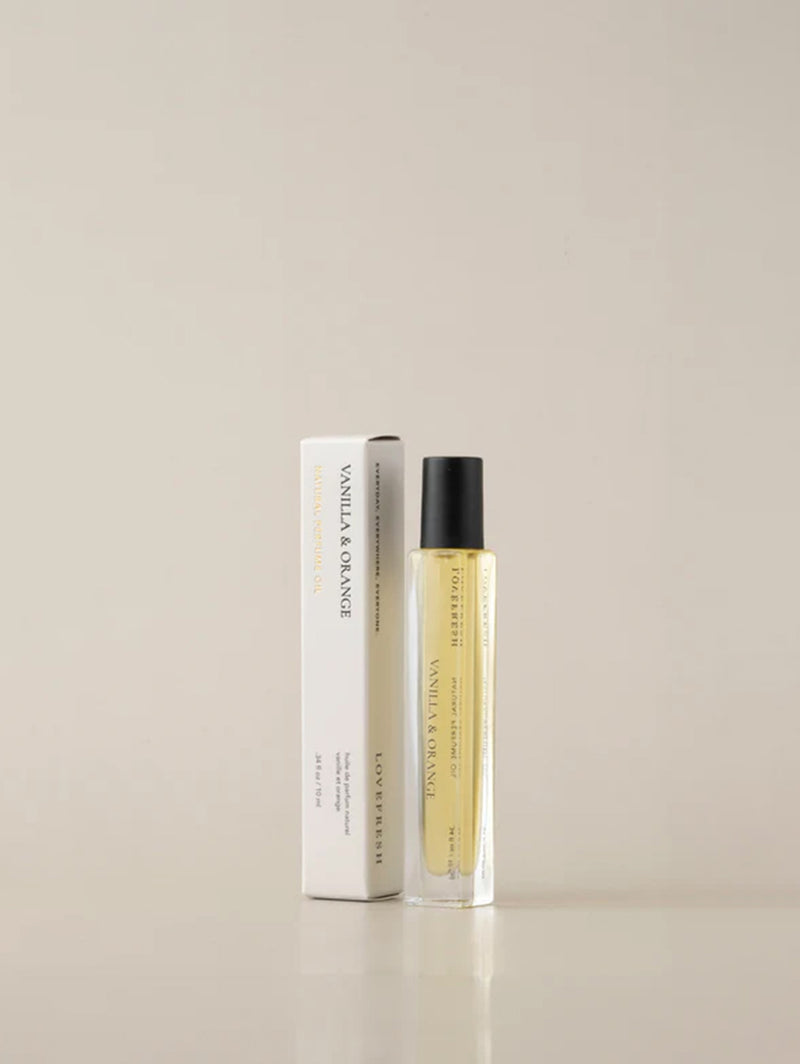 All Natural Perfume Oil - Vanilla & Orange