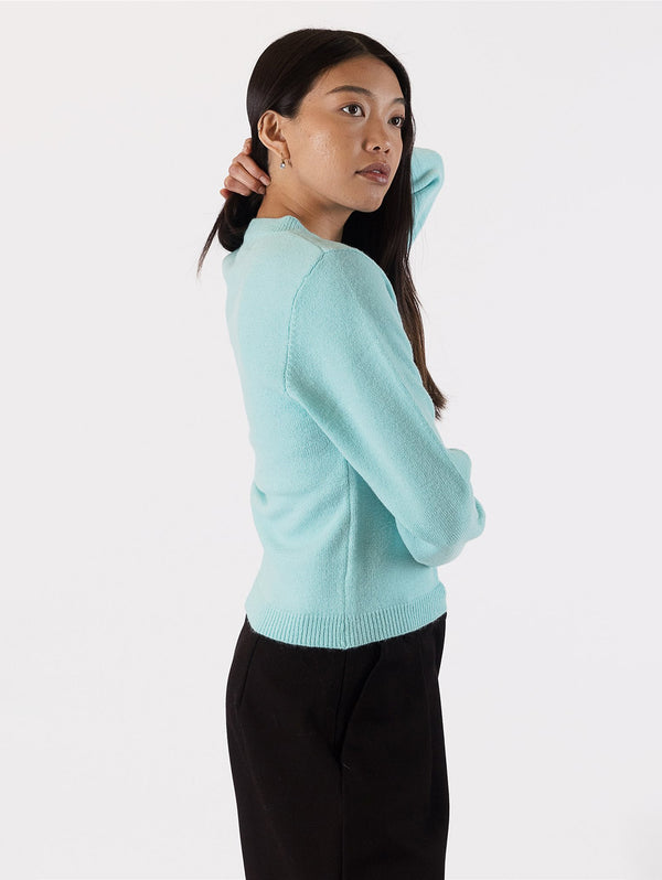 Annie Sweater - Turquoise-LYLA+LUXE-Over the Rainbow
