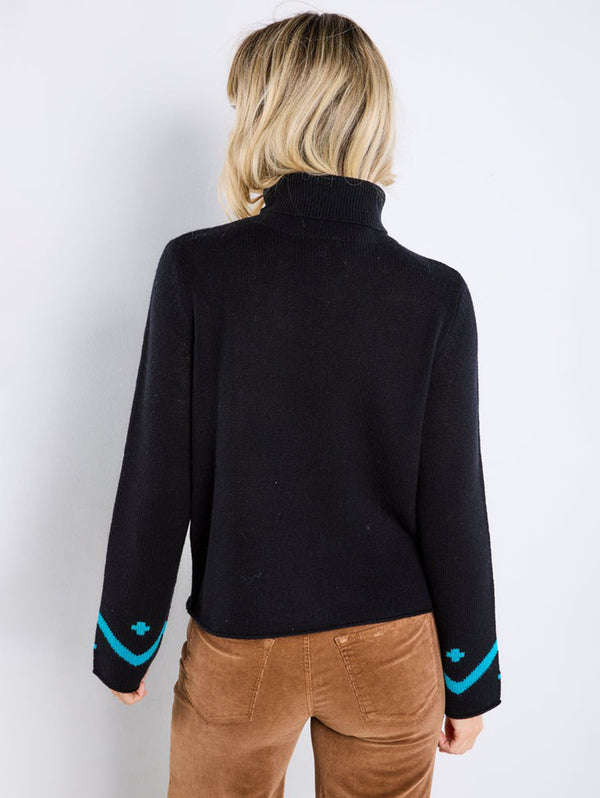 Apres Ski Sweater - Black-LISA TODD-Over the Rainbow