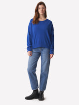 Betsy Boyfriend Crew Sweater-BRODIE-Over the Rainbow