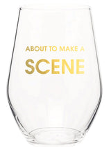 Wine Glasses-CHEZ GAGNE LETTERPRESS-Over the Rainbow