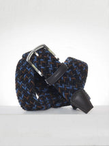 Stretch Woven Belt - Brown Multi-Anderson's-Over the Rainbow