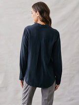 Long Sleeve Classic Button Down-Bella Dahl-Over the Rainbow