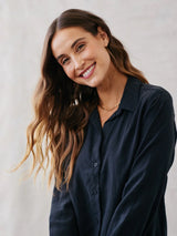 Long Sleeve Classic Button Down-Bella Dahl-Over the Rainbow