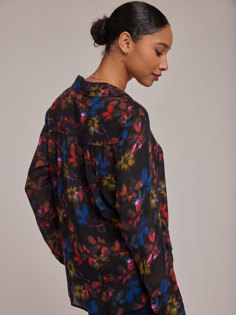 Print Shirt - Evening Garden-Bella Dahl-Over the Rainbow