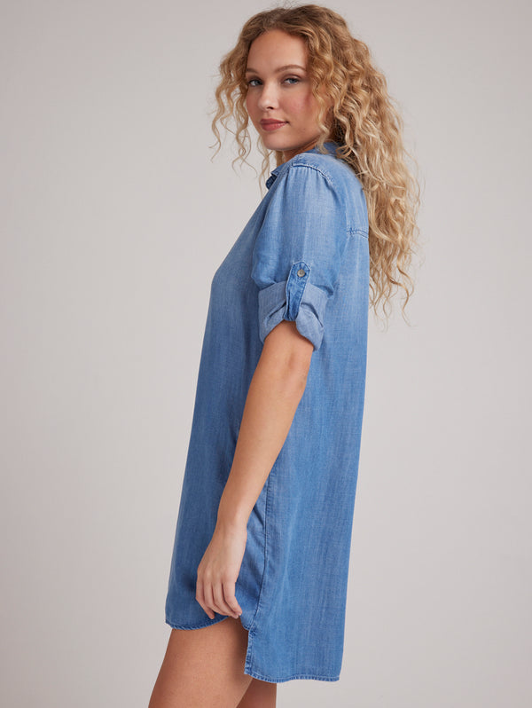A-Line Long Sleeve Dress - Medium Ombre-Bella Dahl-Over the Rainbow