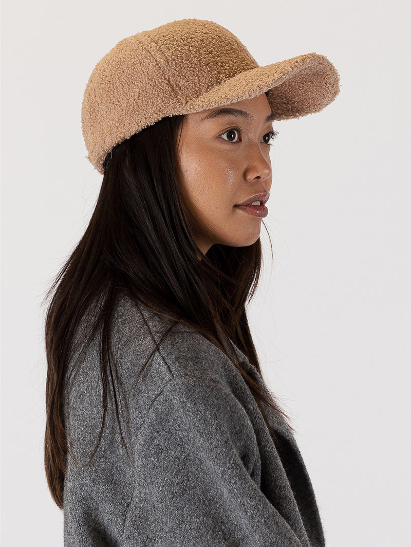 Sherpa Baseball Cap-LYLA+LUXE-Over the Rainbow