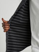 Berkeley Shirt - Black Charcoal Stripe-Rails-Over the Rainbow