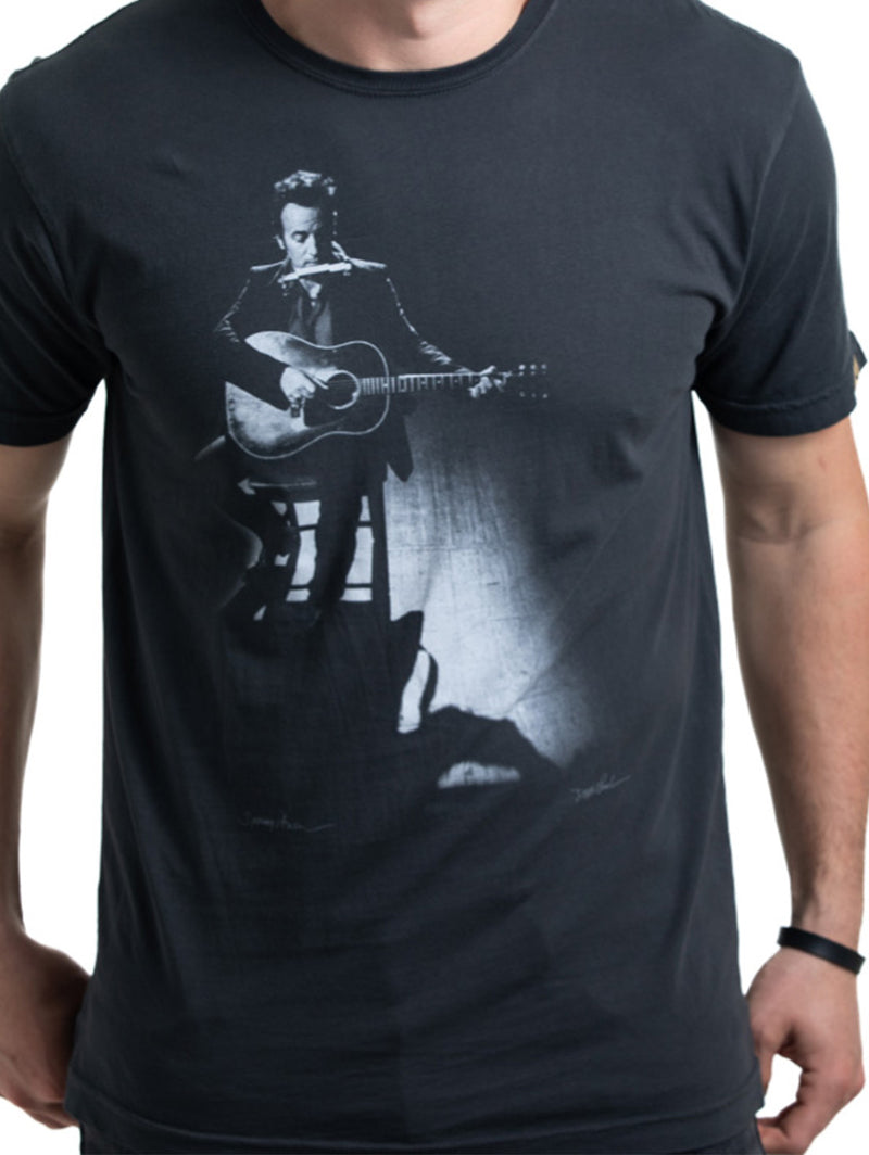 Bruce Springsteen Tee - Vintage Black-CLINCH by GOLDEN GOODS-Over the Rainbow